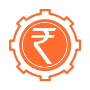 Money with a customizable settings icon